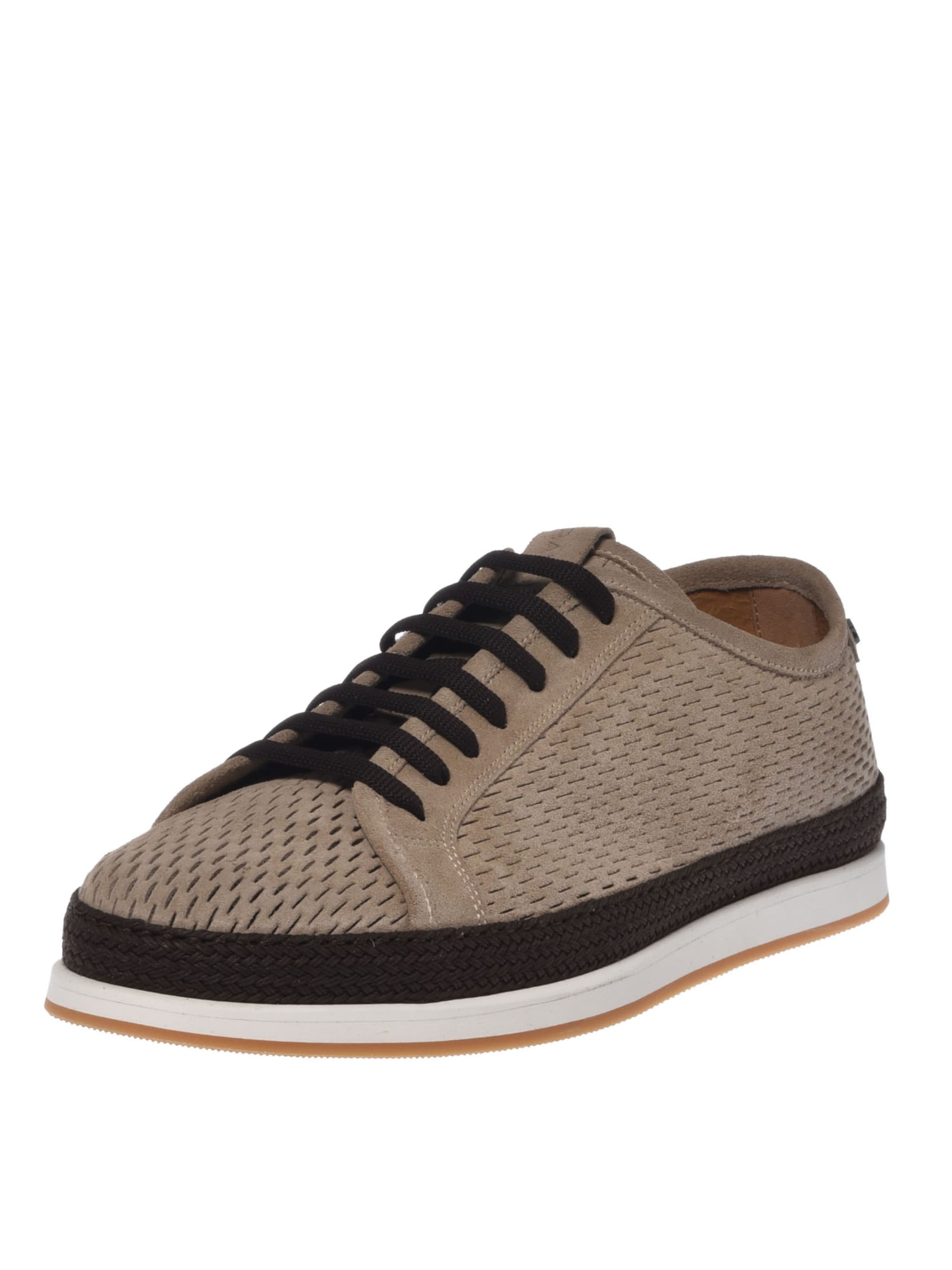 Chaussure à lacets BALDININI en beige : devant