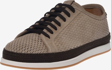 Chaussure à lacets BALDININI en beige : devant