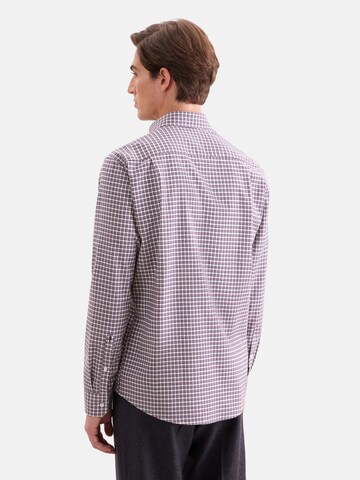 Coupe regular Chemise SEIDENSTICKER en rouge