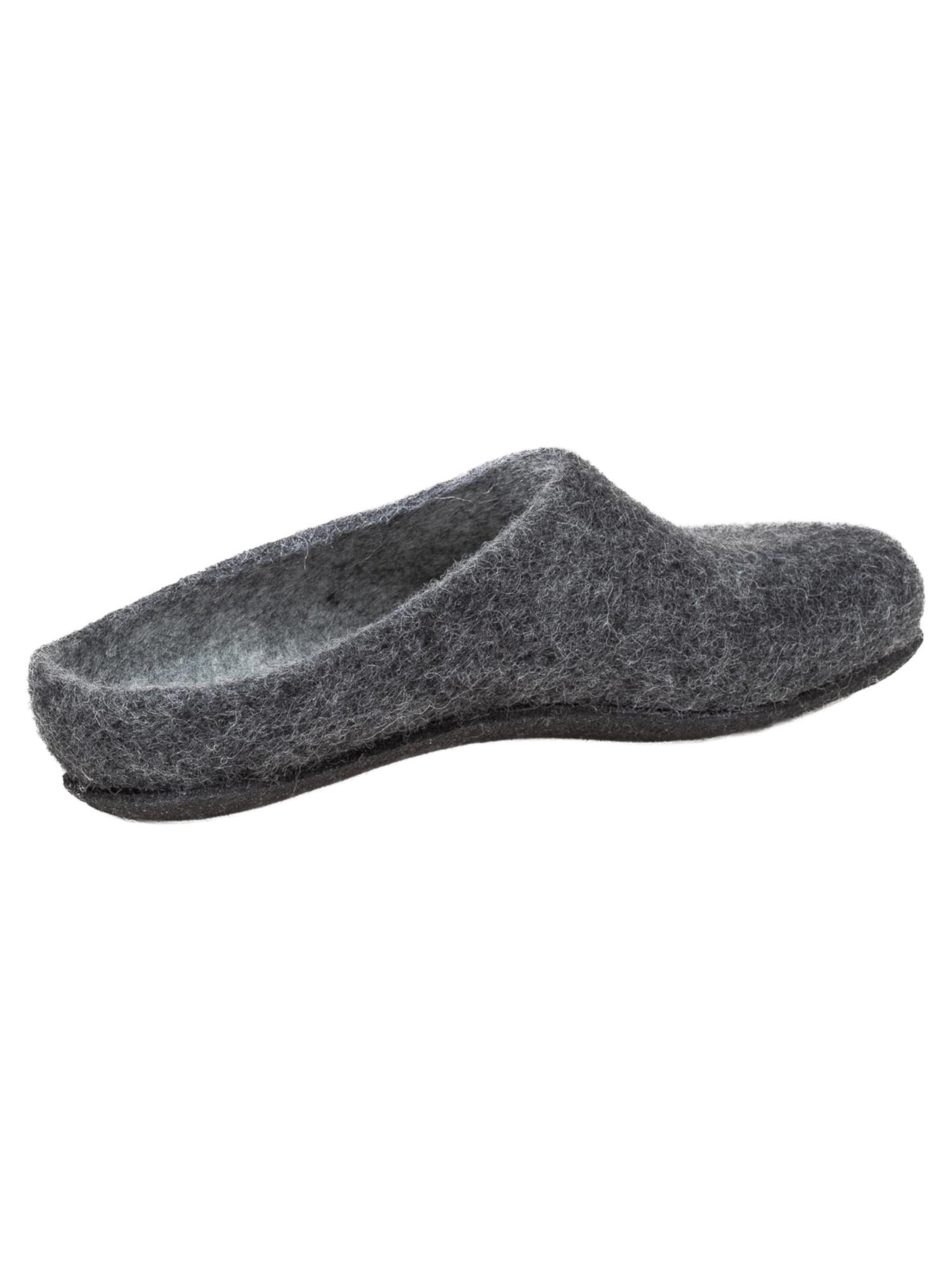 MagicFelt Slippers 'Filz' in Grey
