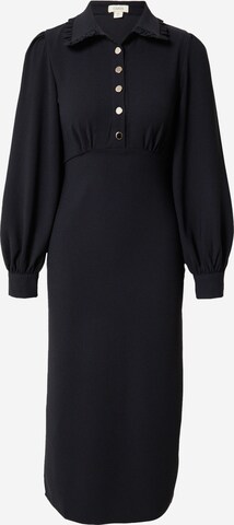 Oasis Shirt Dress in Black: front