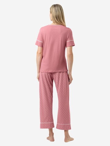 Mey Pajama 'Crochet Dots' in Pink