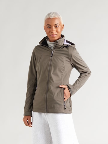 ICEPEAK - Casaco outdoor 'Boise' em cinzento: frente