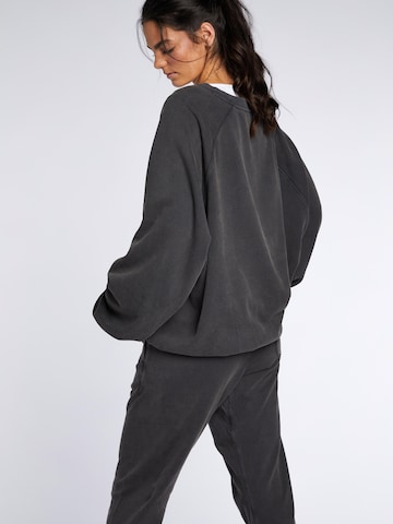 BARRYAN Loose fit Pants 'Embroidered shell sweatpants' in Grey