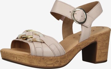 GABOR Strap Sandals in Pink: front