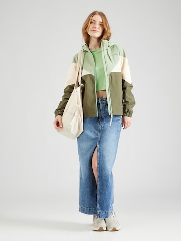 Ragwear Between-Season Jacket 'ROCHELE' in Green