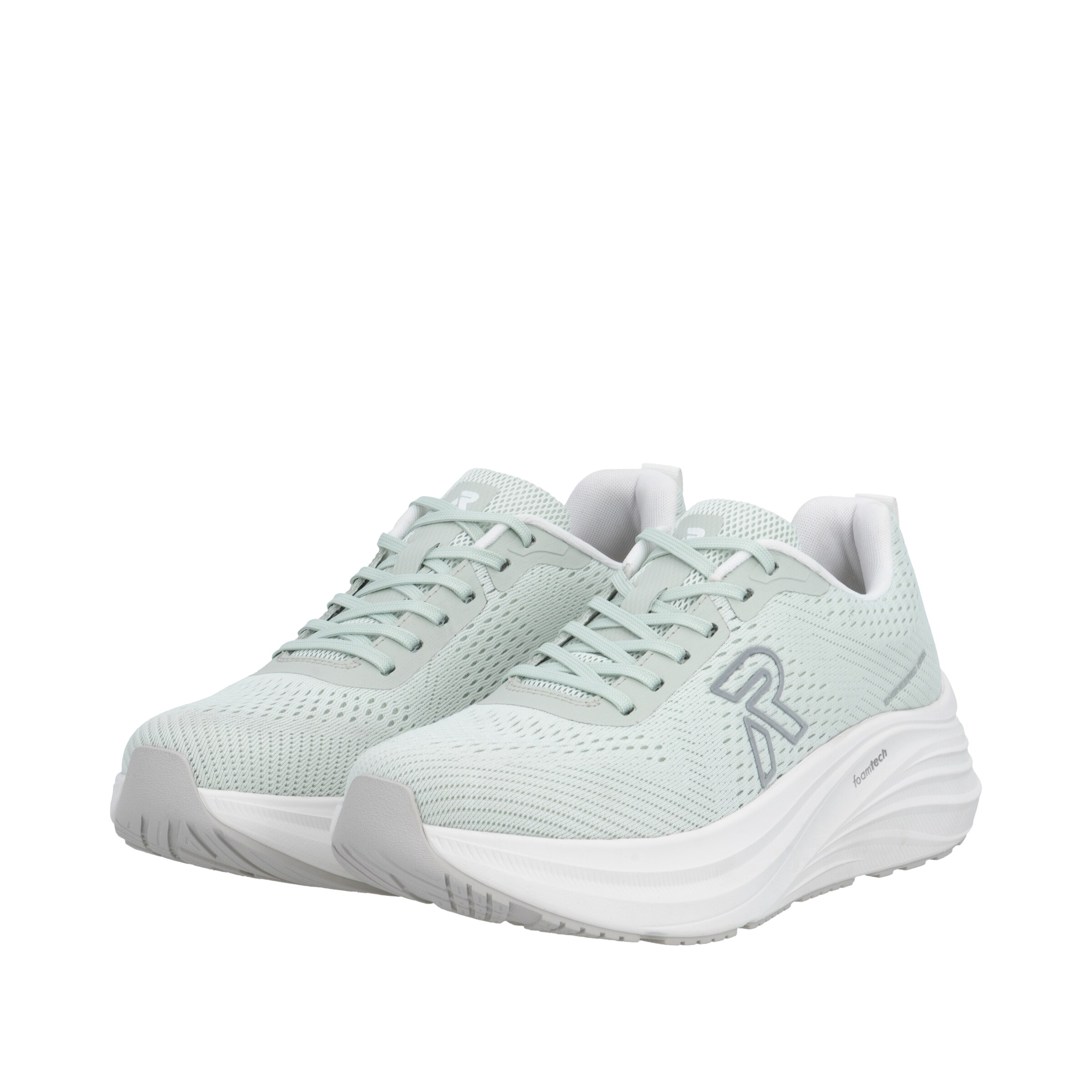 Rieker Sport Platform trainers in Green