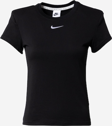 T-shirt Nike Sportswear en noir : devant