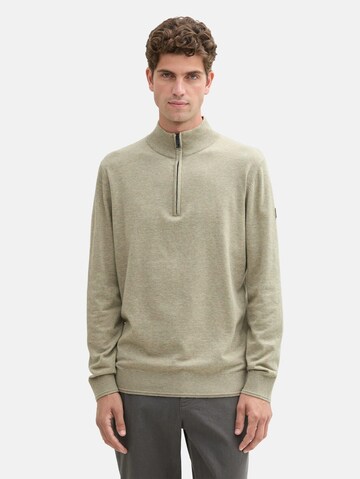 TOM TAILOR Trui in Groen: voorkant