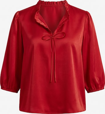 faina Bluse in Rot: Vorderseite