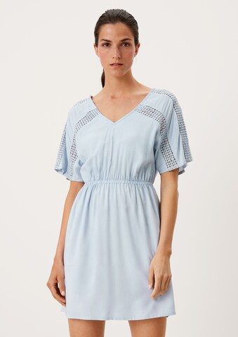 s.Oliver Dress in Blue: front