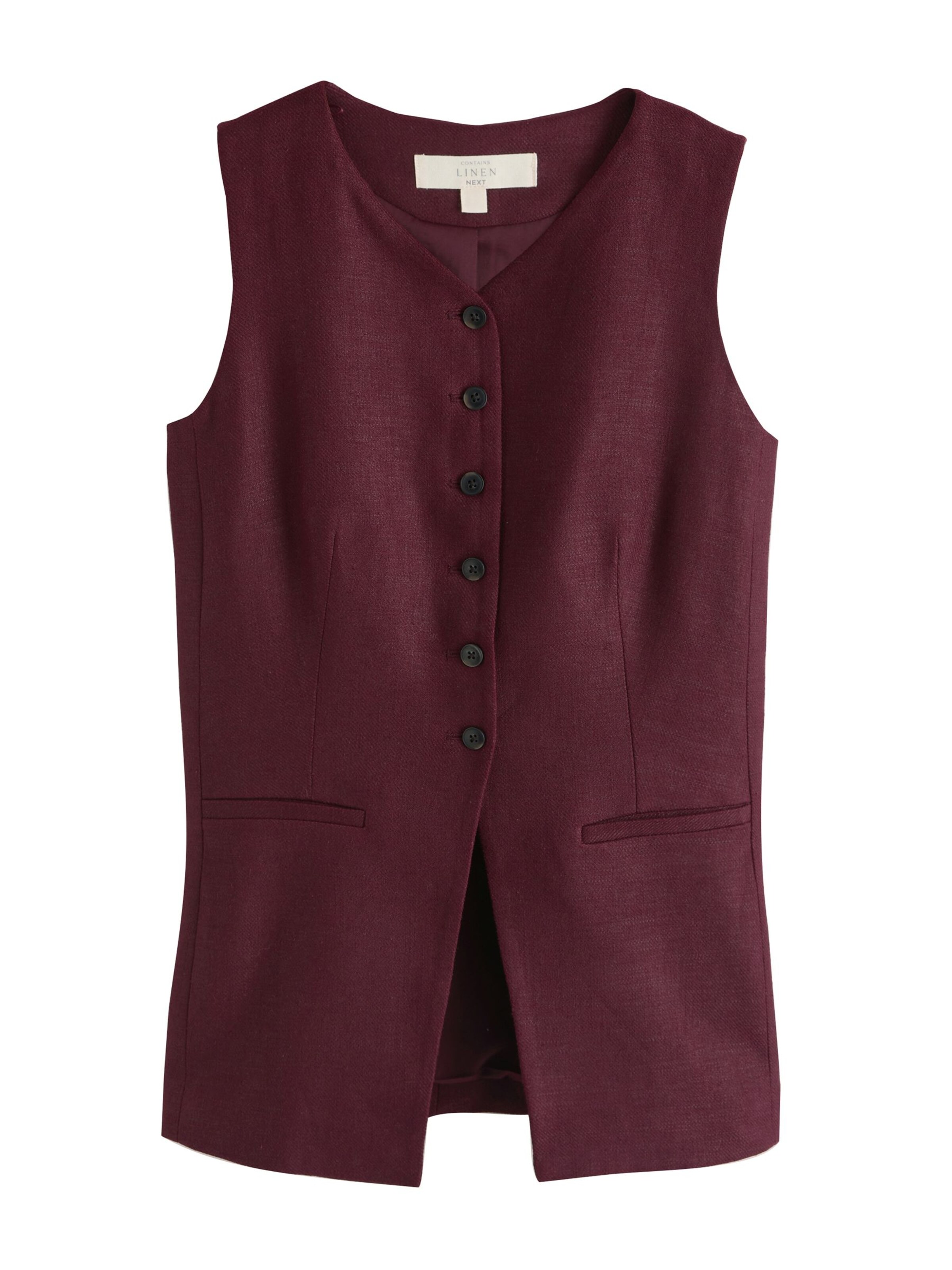 Next Anzugweste in Rot: Vorderseite