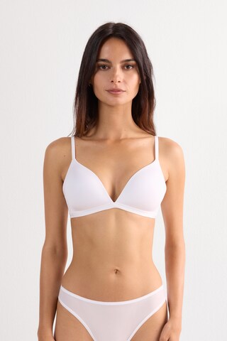 INTIMISSIMI Triangle Bra 'Tiziana' in White: front