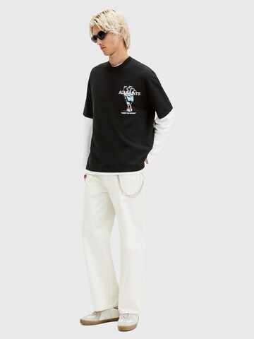 AllSaints Shirt 'UNDERGANG' in Black