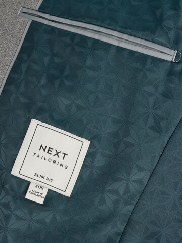 Next Slim fit Zakó - szürke