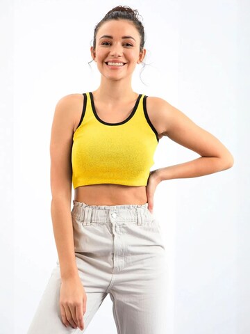 Tommy Life Top in Yellow