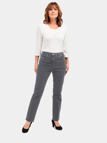 Goldner Regular Jeans 'Anna' in Grijs