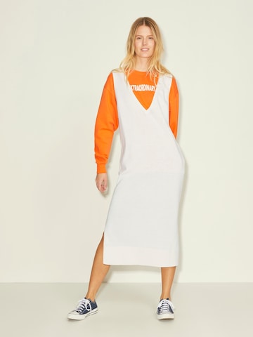 JJXX Knitted dress 'Ann' in White