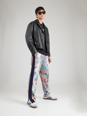 Just Cavalli regular Παντελόνι 'TROPICAL GARDEN' σε λευκό