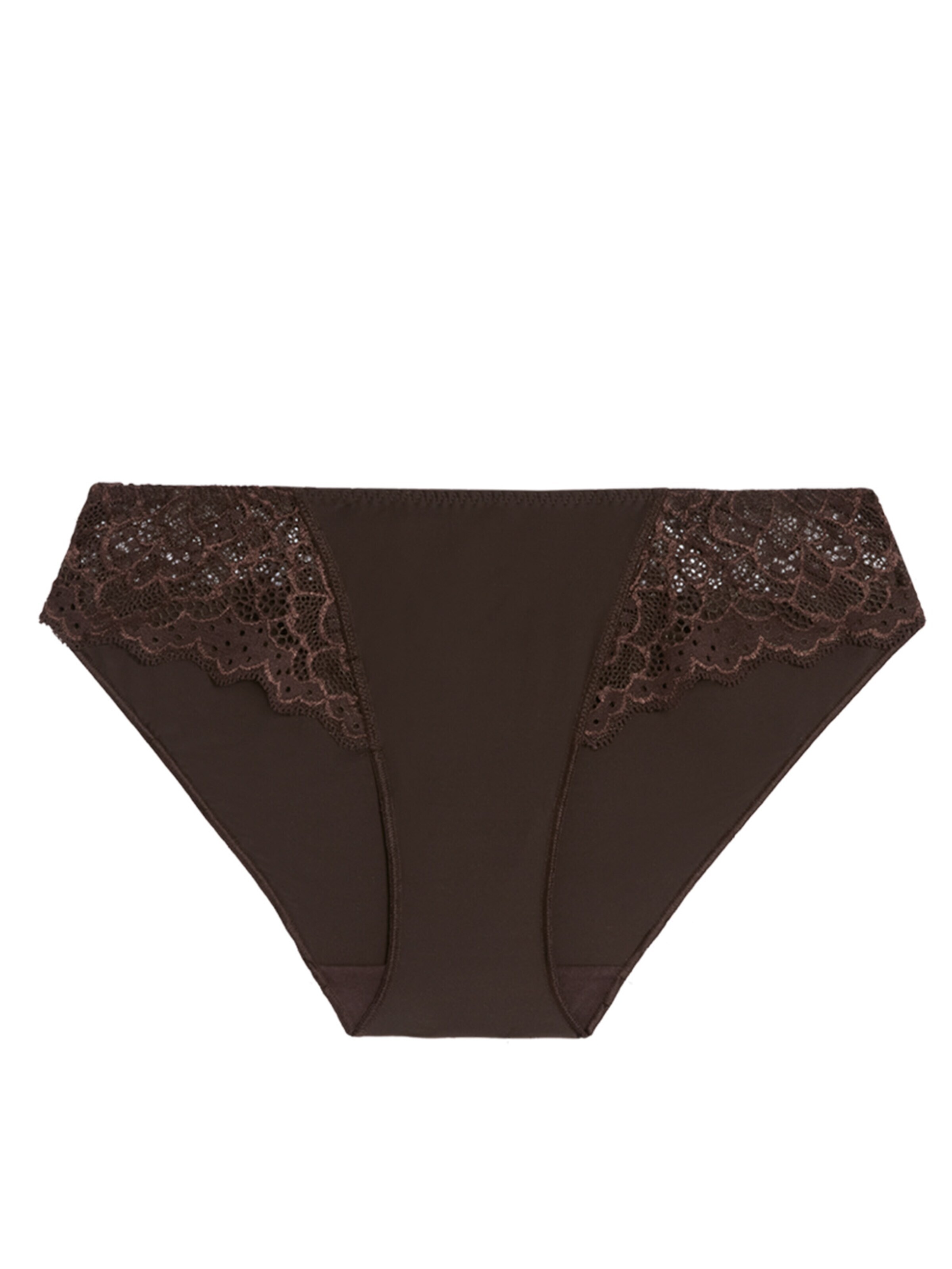 Simone Perele Panty 'Caresse' in Brown: front