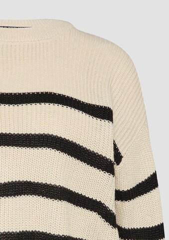 Pull-over QS en beige