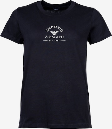 Maglietta di Emporio Armani in nero: frontale
