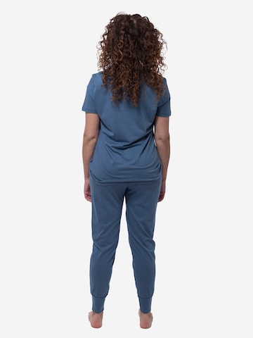 Ammann Pyjama 'Night & Home'‌ in Blau