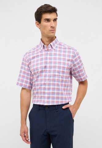 ETERNA Regular fit Button Up Shirt in Red: front