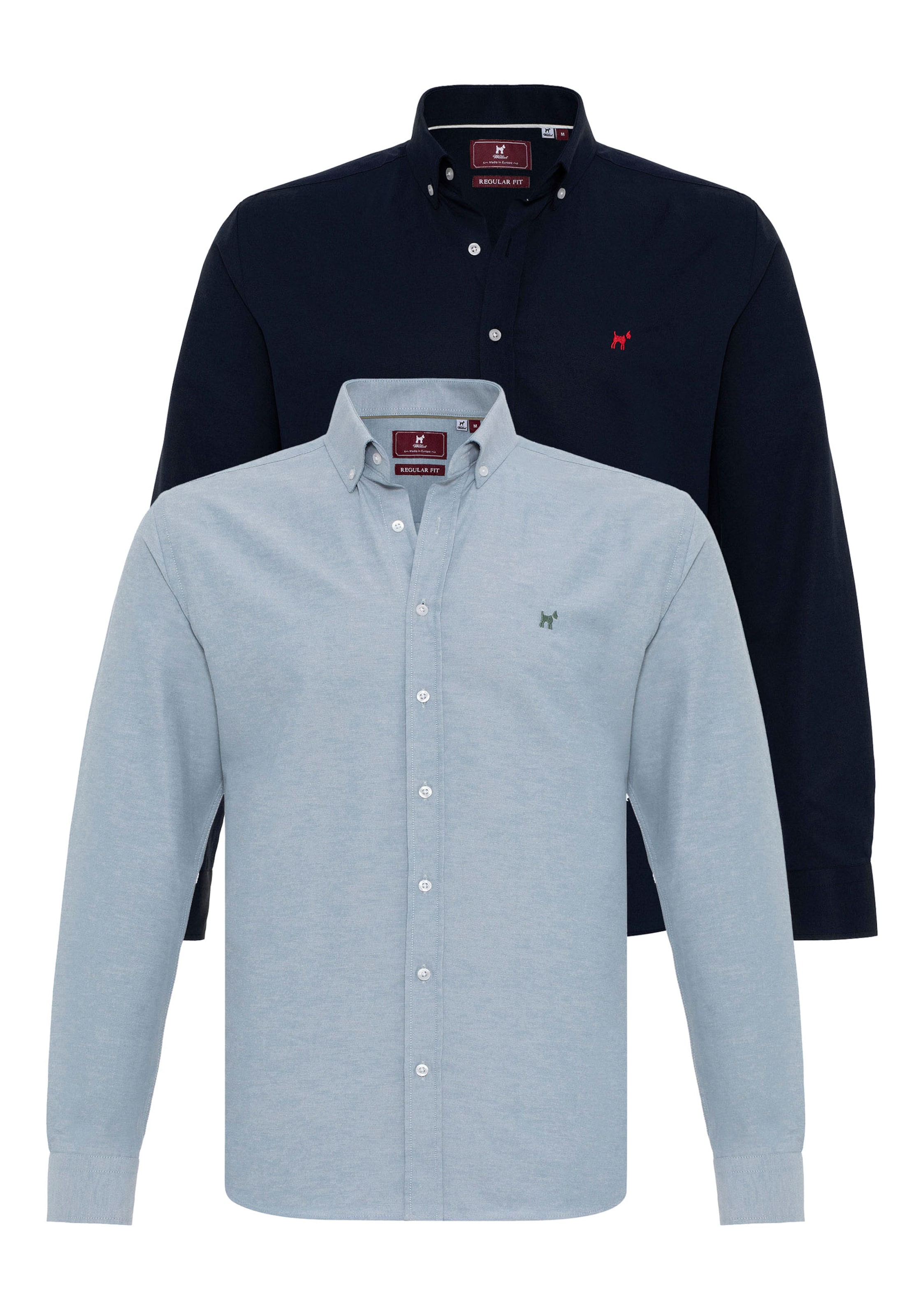 Williot Button Up Shirt in Blue: front