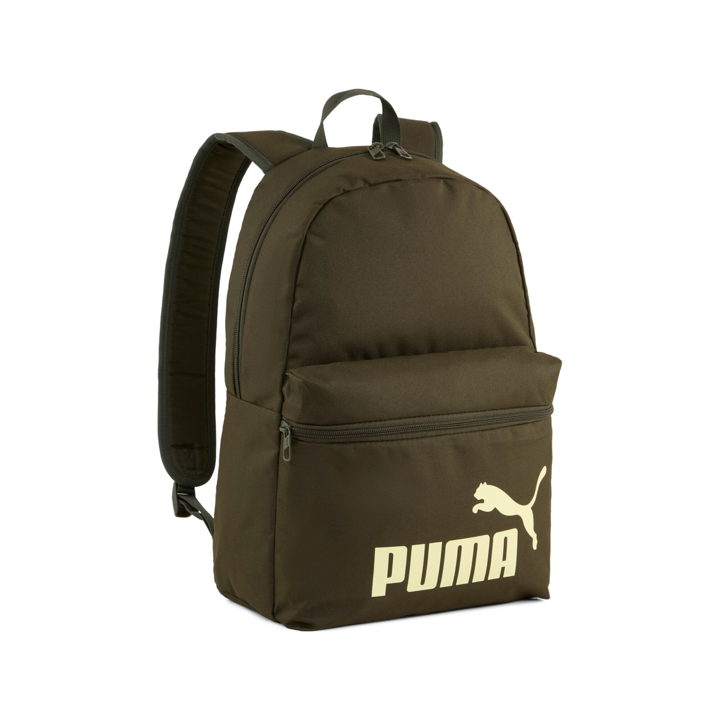 PUMA Backpack 'Phase' in Green: front