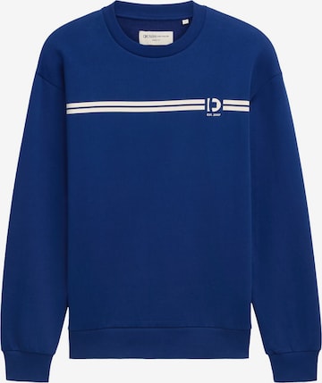 TOM TAILOR DENIM Sweatshirt in Blau: Vorderseite