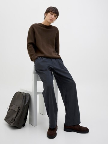 JACK & JONES - Pierna ancha Pantalón en negro