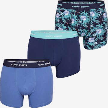 Happy Shorts Boxershorts ' Motive ' in Blauw: voorkant