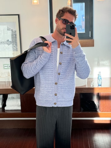 TRAPP Вязаная кофта в Лиловый