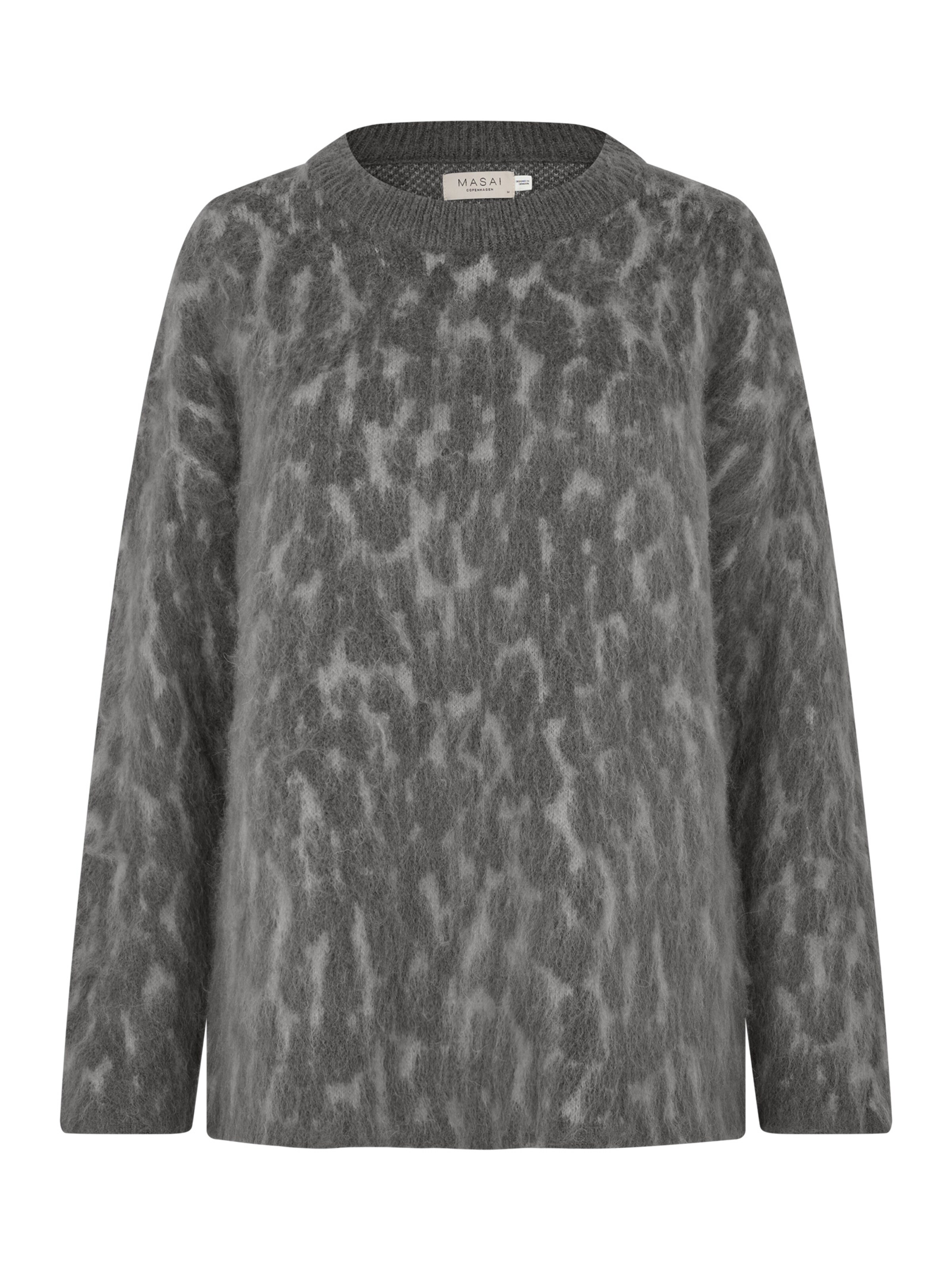 Pull-over Masai en gris : devant