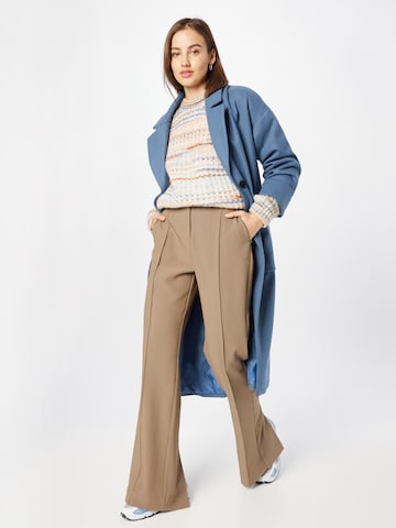 Flared Pantaloni con piega frontale 'Valentina' di Birgitte Herskind in marrone