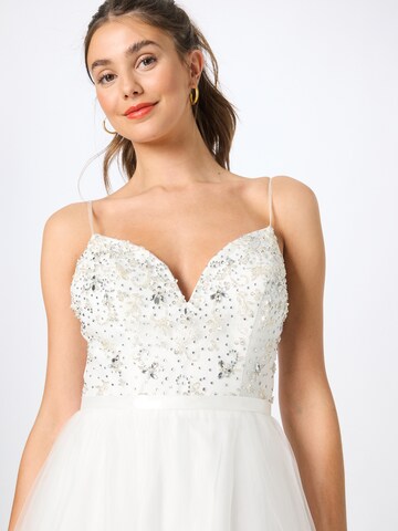 Laona Evening Dress in White