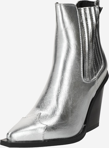 Raid white 2025 ankle boots