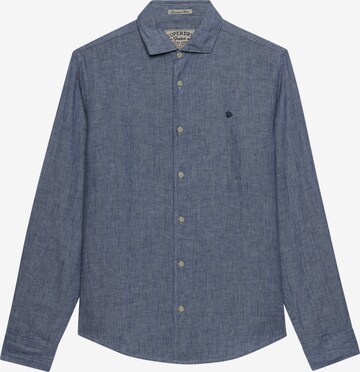 Chemise 'Riviera' Superdry & Co en violet : devant
