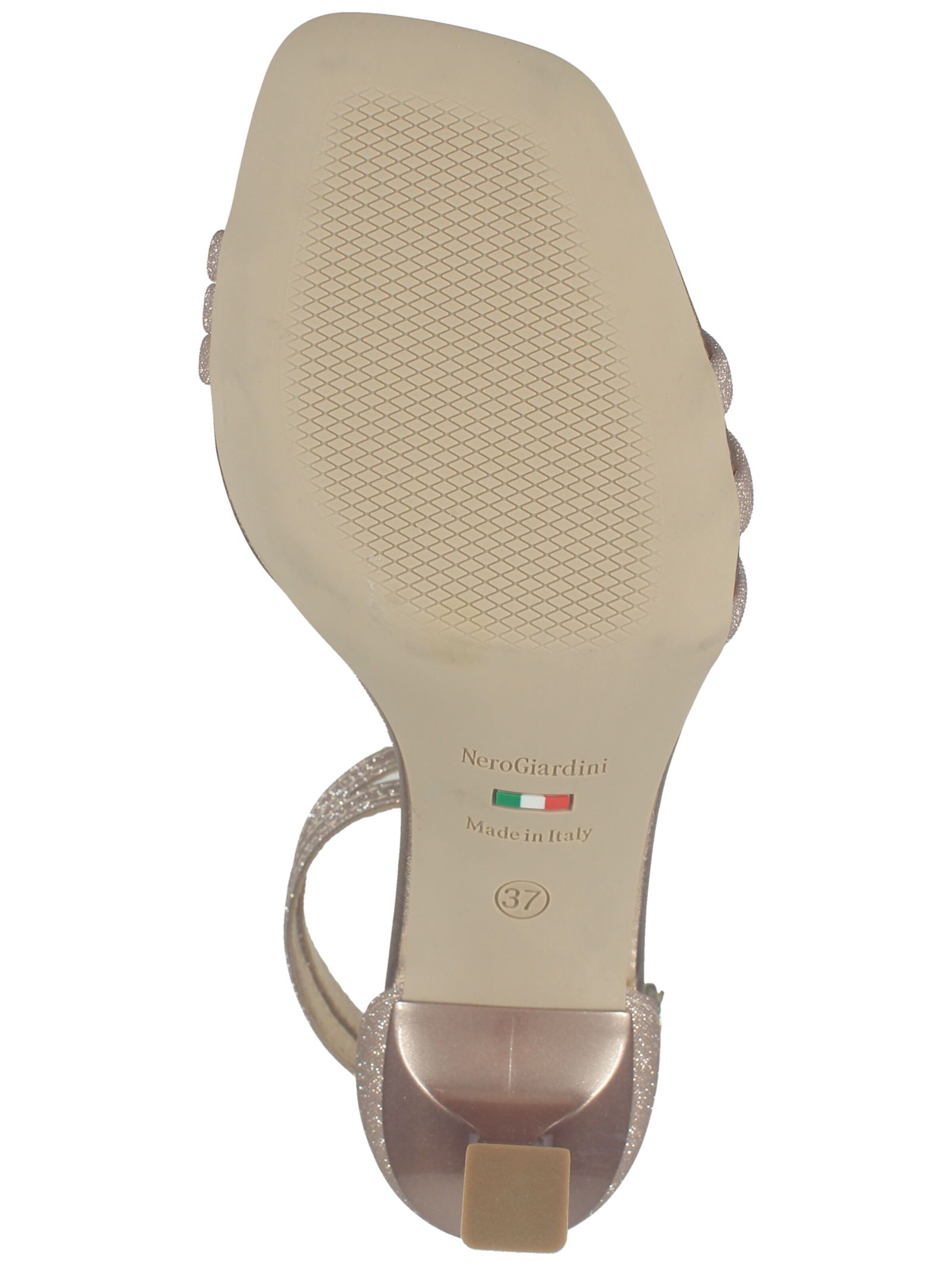 Nero Giardini Riemensandale in Gold