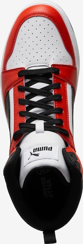 Baskets hautes 'Rebound V6' PUMA en rouge