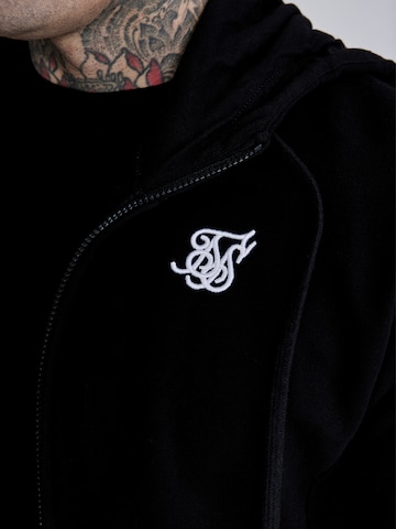 Veste de survêtement SikSilk en noir