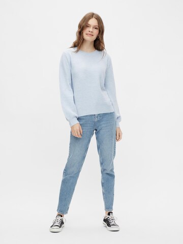 PIECES Pullover 'Perla' in Blau