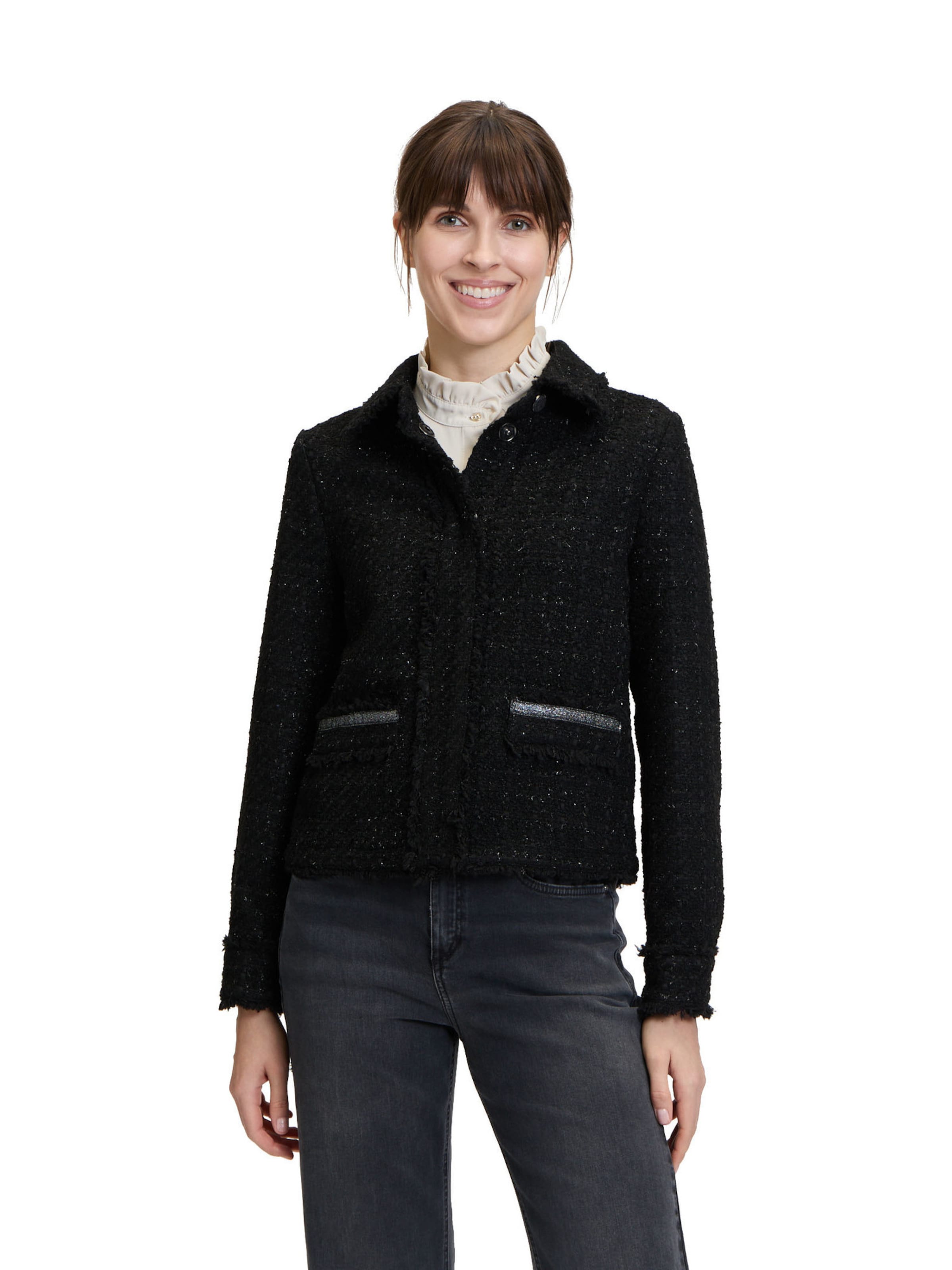 Blazer di Cartoon in nero: frontale