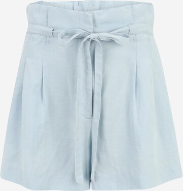 Club Monaco Loose fit Pleat-Front Pants 'ANREANNAH' in Blue: front