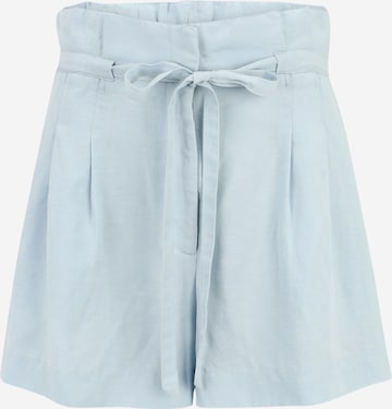 Club Monaco Loosefit Bandplooibroek 'ANREANNAH' in Blauw: voorkant