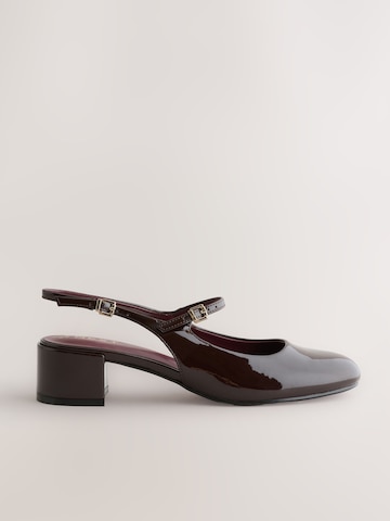 Next - Zapatos destalonado 'Forever Comfort' en rojo