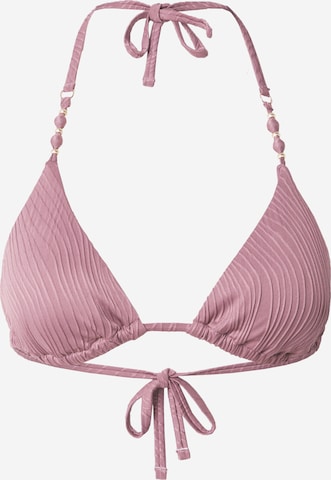 purpurinė Hunkemöller Trikampė Bikinio viršutinė dalis 'Cozumel': priekis