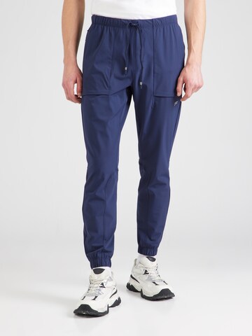 Tapered Pantaloni sportivi 'The One' di Fabletics in blu: frontale