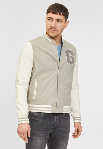 Goosecraft Between-Season Jacket 'Bob' in Grey: front